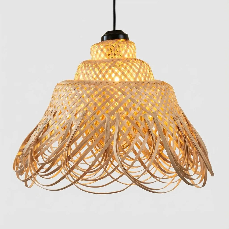 Bamboo Petal Crown Lamp